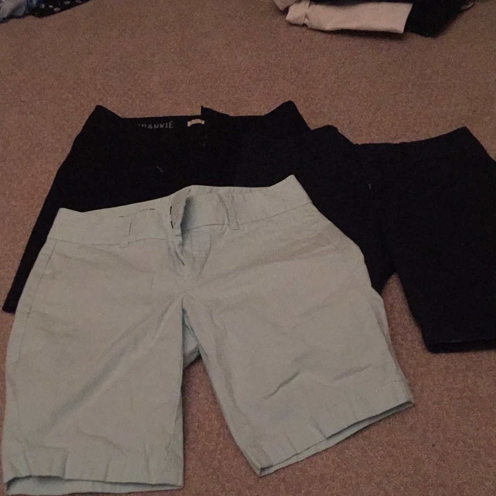 3 Frankie j crew shorts